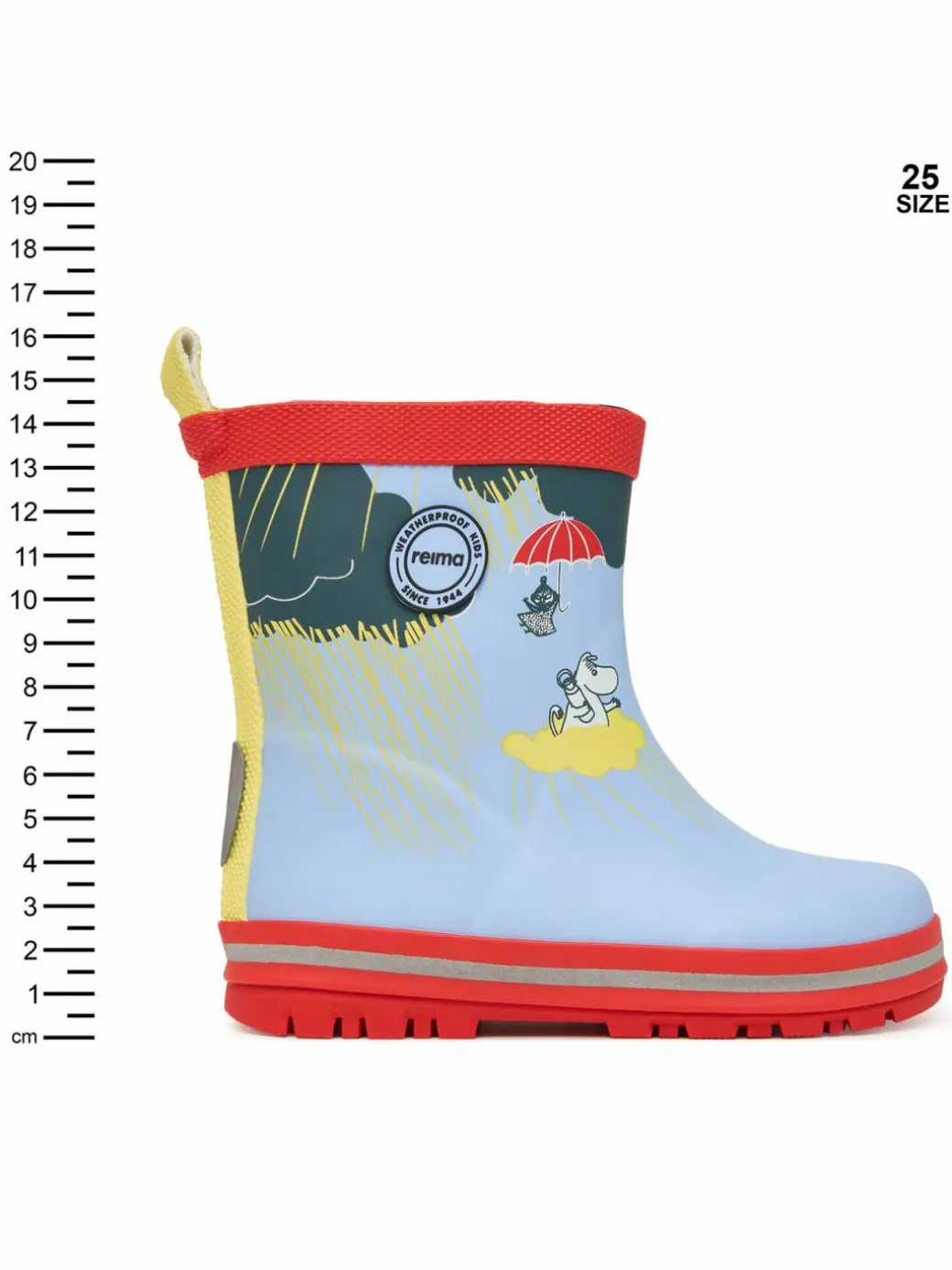Wellington Moomin Magisk Rain Boots 5400001B-61A1 Blu