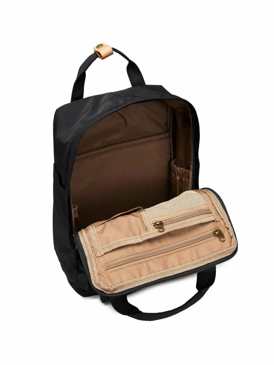 Zaino da viaggio Macaroon Reborn Series D010RE-0003-F Nero