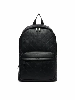 Zaino Emblem Aop Deboss Round Backpack LV04D3560G Nero