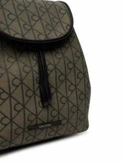 Zaino Emblem Aop Jacquard Backpack LV04F3536G Marrone
